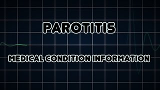 Parotitis Medical Condition [upl. by Jezreel]