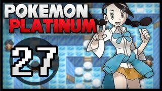 Lets Play Pokemon Platinum  Randomizer Nuzlocke  Part 27  Gym Leader Candice [upl. by Remliw]