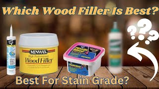 Top 5 Wood Fillers [upl. by Alrep83]