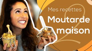 Comment faire sa moutarde maison Deux recettes Facile  Rapide  Original [upl. by Scarlett]