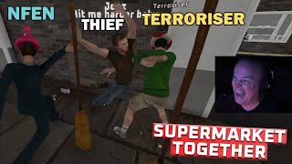 DEALING WITH THIEVES Sark w Terroriser GassyMexican Bruce amp Nfen Supermarket Together [upl. by Brenna]