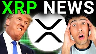 TRUMP WILL END THE RIPPLE XRP LAWSUIT [upl. by Ilamad]