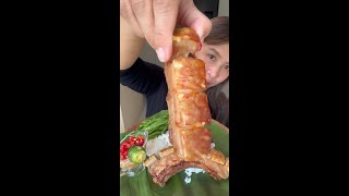 PUTOK NA PUTOK ANG BATOK SA LECHON KAWALI 😅 [upl. by Mars]