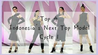 Top 4 Indonesias Next Top Model Cycle 1 [upl. by Jo Ann]