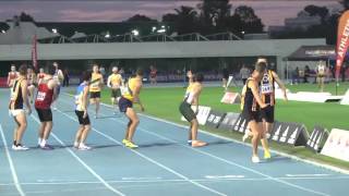 Zatopek10 2015 Mens 4x400m [upl. by Nylatsirk]