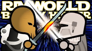 What About the Wookie Attack on the Mandalorians  Rimworld Bounty Hunter 15 [upl. by Anahpets826]