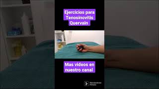 Ejercicios para Tenosinovitis de Quervain deporte fisioterapia madrid salud physiotherapy [upl. by Seagrave983]