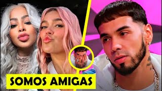 YAILIN CONFIRMA QUE ES FAN DE KAROL G 😱 ANUEL AA REACCIONA  MAÑANA SERÁ BONITO  TENDENCIAS 2023 [upl. by Arlana263]