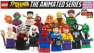 LEGO Spider Man The Animated Series Custom Minifigure Showcase [upl. by Adyan]