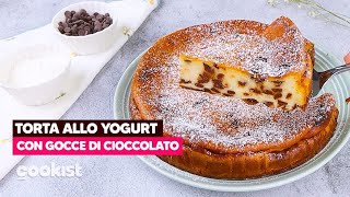 Torta yogurt e gocce di cioccolato morbida e saporita senza farina [upl. by Julietta2]