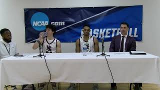 HampdenSydney Basketball NCAA Quarterfinal Press Conference [upl. by Tonnie349]