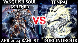 Vanquish Soul Ashened vs Tenpai  Dueling Book [upl. by Atyekram24]