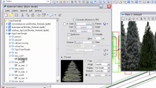 Using Point Cells in a Visualization  Tree Example  MicroStation V8i SELECTseries [upl. by Itoc208]