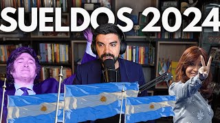 Marzo 2024  SUELDOS en Argentina ¿Tiene razón Milei o Cristina 💣 [upl. by Guglielma]