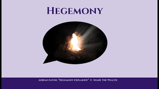 Hegemony explained in 2 minutes [upl. by Ahsiekam407]