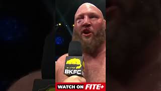 Ben Rothwell makes a case for why hes the future BKFC Heavyweight Champion fitetv bkfc [upl. by Mehetabel544]