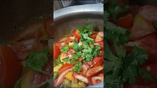 Tomato chicken curry😋😋ammachetivanta cooking foodie [upl. by Hullda]