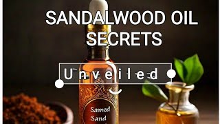 Importance of Sandalwood oil in luxury perfumes [upl. by O'Carroll]