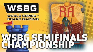 SemiFinal Championship Ra  World Series of Board Gaming 2024 [upl. by Lamraj]