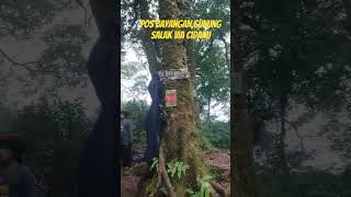 Ketemu siswa smu di pos bayangan gn salak via cidahu bogor gunungsalak sukabumi tnghs pendaki [upl. by Pauly]