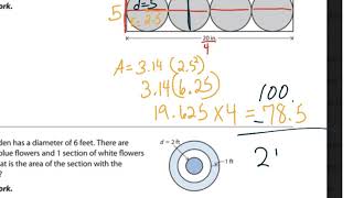 Johnson 7th Grade Math Iready Practice and Problem Solving 225 226 [upl. by Aicsila]