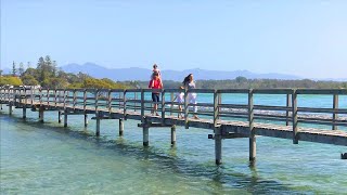 Visiting the Urunga Boardwalk in Australia [upl. by Pond403]