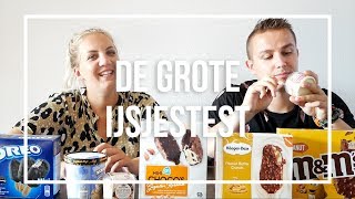 De grote ijsjestest  OhMyFoodness [upl. by Ennairam]