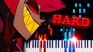 Stayed Gone from Hazbin Hotel  Piano Tutorial [upl. by Garnett]