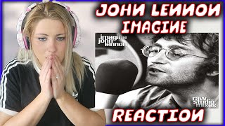 First Time Hearing John Lennon  Imagine official music video [upl. by Inverson19]