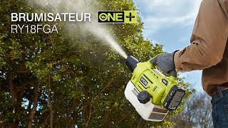 Le brumisateur 18V ONE™ RY18FGA RYOBI® [upl. by Maharg]