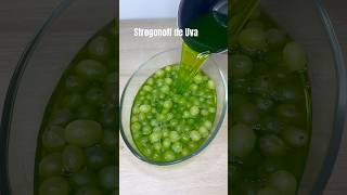 Strogonoff de uva sobremesa receitas viralvideo shortsviral [upl. by Lusa914]