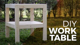 How to make a Work Table  DIY [upl. by Tammara]