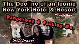 The Decline of an ICONIC Catskills Resort  The Nevele Grande Hotel amp Resort  Then and Now [upl. by Judsen624]