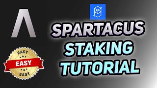 Spartacus DAO Staking and Unstaking FULL Tutorial Easy to Follow [upl. by Ibbie]