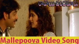 Ravoyi Chandamama Movie  Mallepoova Video Song  Nagarjuna AkkineniAnjala Zhaveri [upl. by Fleeman]