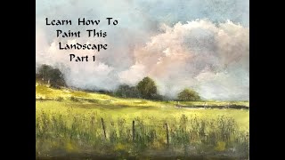 paintlandscape learnarttipstricks PAINT A LANDSCAPE LEARN TO PAINT LANDSCAPE TIPS PART 1 [upl. by Yenaffit505]