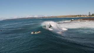 Shellharbour Swell 14th amp15th May 2018  Birdseye View [upl. by Broeker]