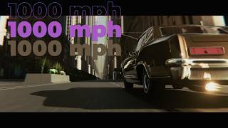 A 1000 MPH Car Through the City Heres What It Looks Like [upl. by Addison]