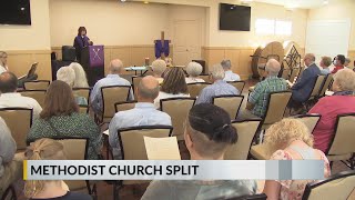 United Methodist Church split impacting area Congregations [upl. by Kissiah]