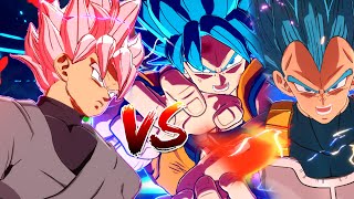 Unfair Fight Between Black Goku Vs Goku amp Vegeta  DRAGON BALL Sparking ZERO [upl. by Natsyrt455]