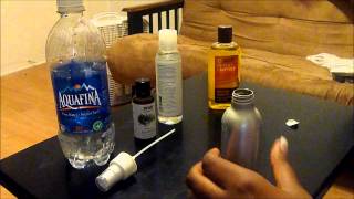 Tutorial Vegetable Glycerin Mix Mist Spray [upl. by Eeladnerb]