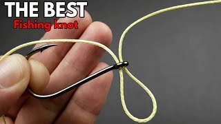 The Easiest and Strongest Fishing Knot Ever  Best for Hook With 500 Guarantee [upl. by Eddina]