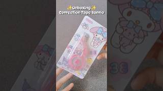 Unboxing Correction Tape Sanrio😍😘 shopeehaul correctiontape sanriohaul [upl. by Hollinger]