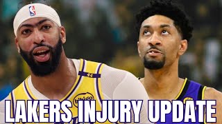 Lakers Updates On Christian Wood amp Anthony Davis [upl. by Nohtan592]