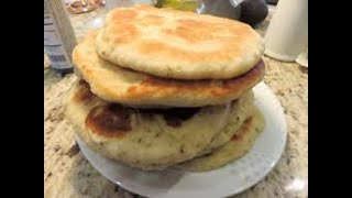 Turkish bread  lets try cooking Ertughurul shehar kai Turkish Bread [upl. by Eisse]