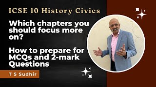 Your lastminute smart study amp revision strategy  ICSE 10 History amp Civics Boards 2024  Sudhir Sir [upl. by Lichter]