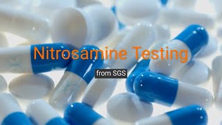 Nitrosamine Testing Services [upl. by Tyika]