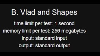 B Vlad and Shapes  Codeforces Round 928 Div 4  CP in Bangla [upl. by Dodd353]