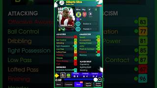 Gilberto Silva Max Level eFootball 2025 [upl. by Cardwell855]