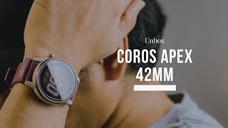 Unbox Coros Apex 42mm dan review ringkas [upl. by Ahsiela178]